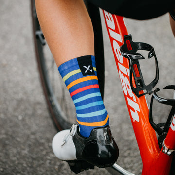 Sunset Running Crew Socks
